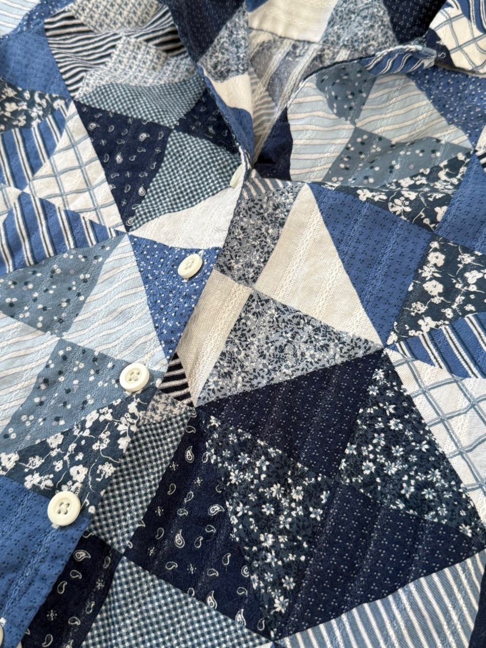 PATCHWORK SHIRT - Picture 3 of 5